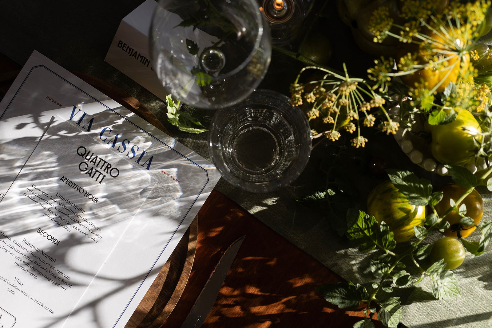 Golden Hour Aperitivo & Dinner in Hudson NY