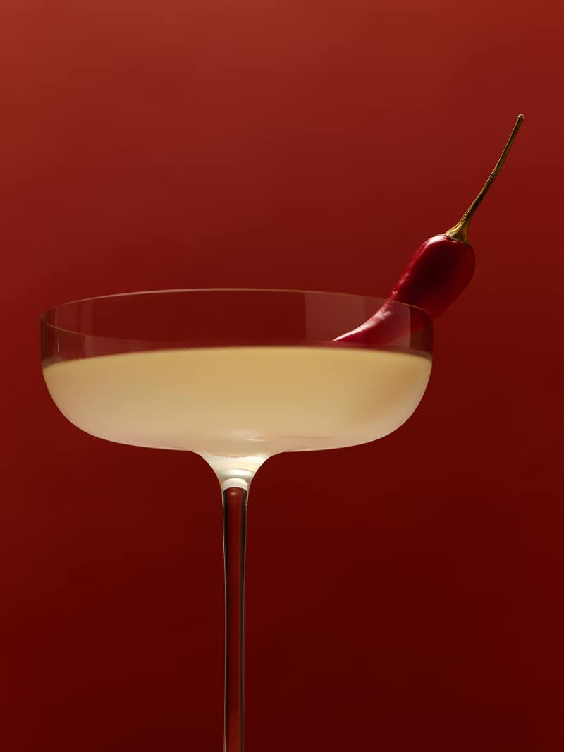 Spicy Gin Gimlet